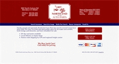 Desktop Screenshot of northendautopartsct.com